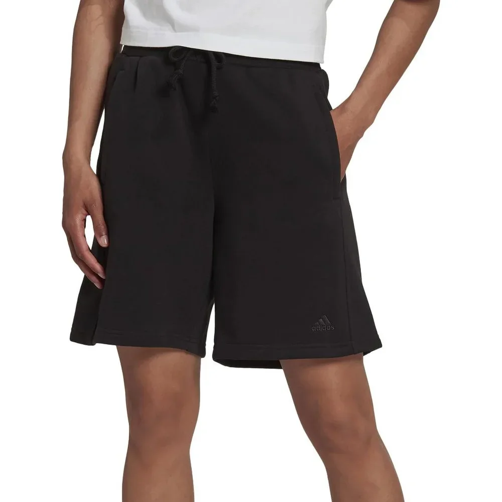 NWT adidas Women's Sportswear ALL SZN Fleece Shorts - Picture 1 of 5